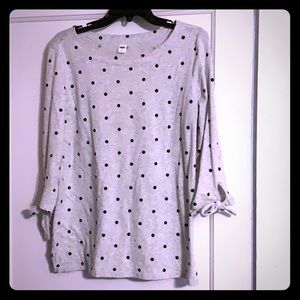 Polka dot tee
